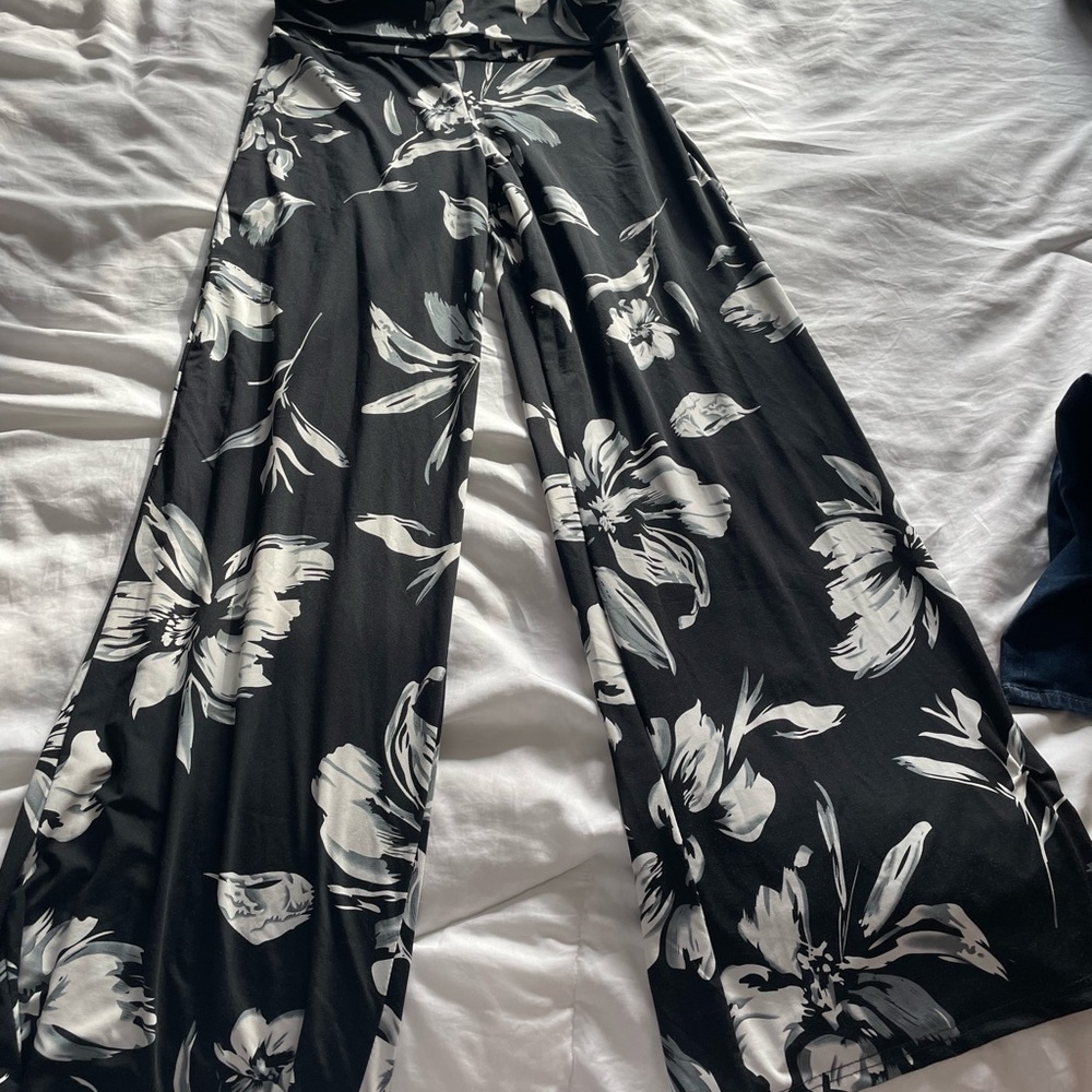 Palazzo pants - flower print